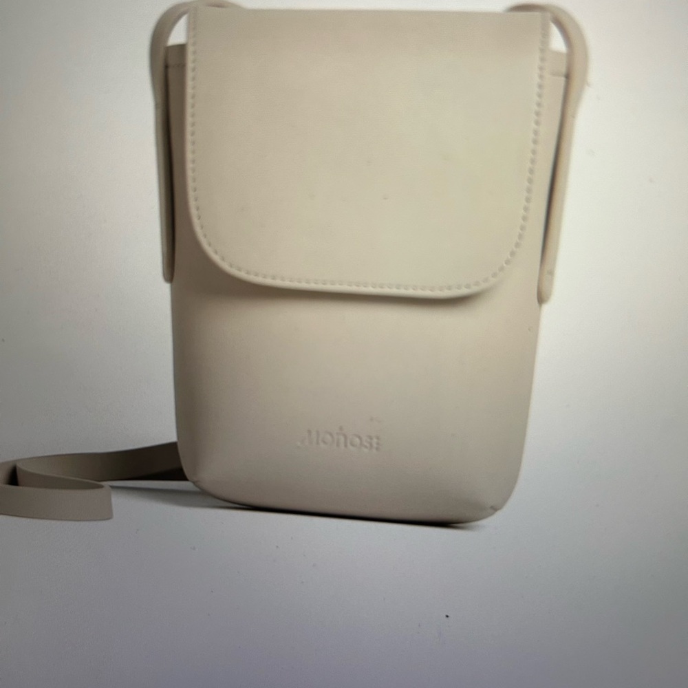 Elegant Cream Crossbody Bag